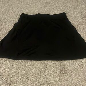 Amazon black athletic skirt size large